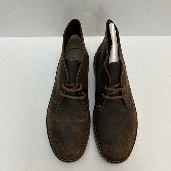 Clarks Desert Boots Mens 13 Bushacre 2 Ankle Brown Leather Lace Up Chukka Shoes main image 10